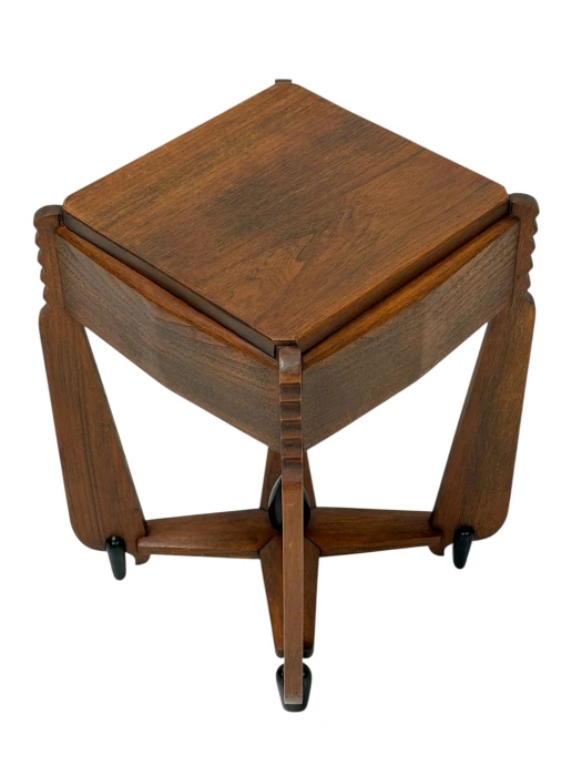 Art Deco Amsterdamse School Side Table by Architect Christiaan Bartels, 1920s